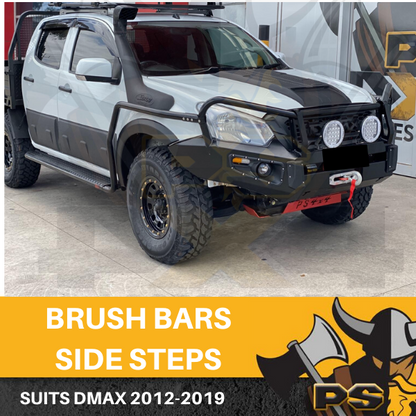 Isuzu D-Max Side Step + Brush Bars
