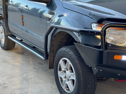 Ford Ranger PX2/3 Side Steps + Brush Bar