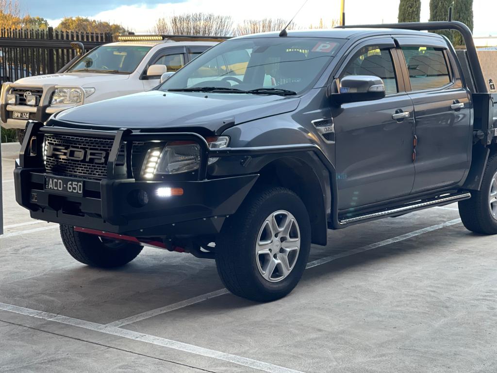 Ford Ranger PX2/3 Side Steps + Brush Bar